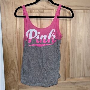 PINK / V.S Pink & Gray XS Tank Top Like New